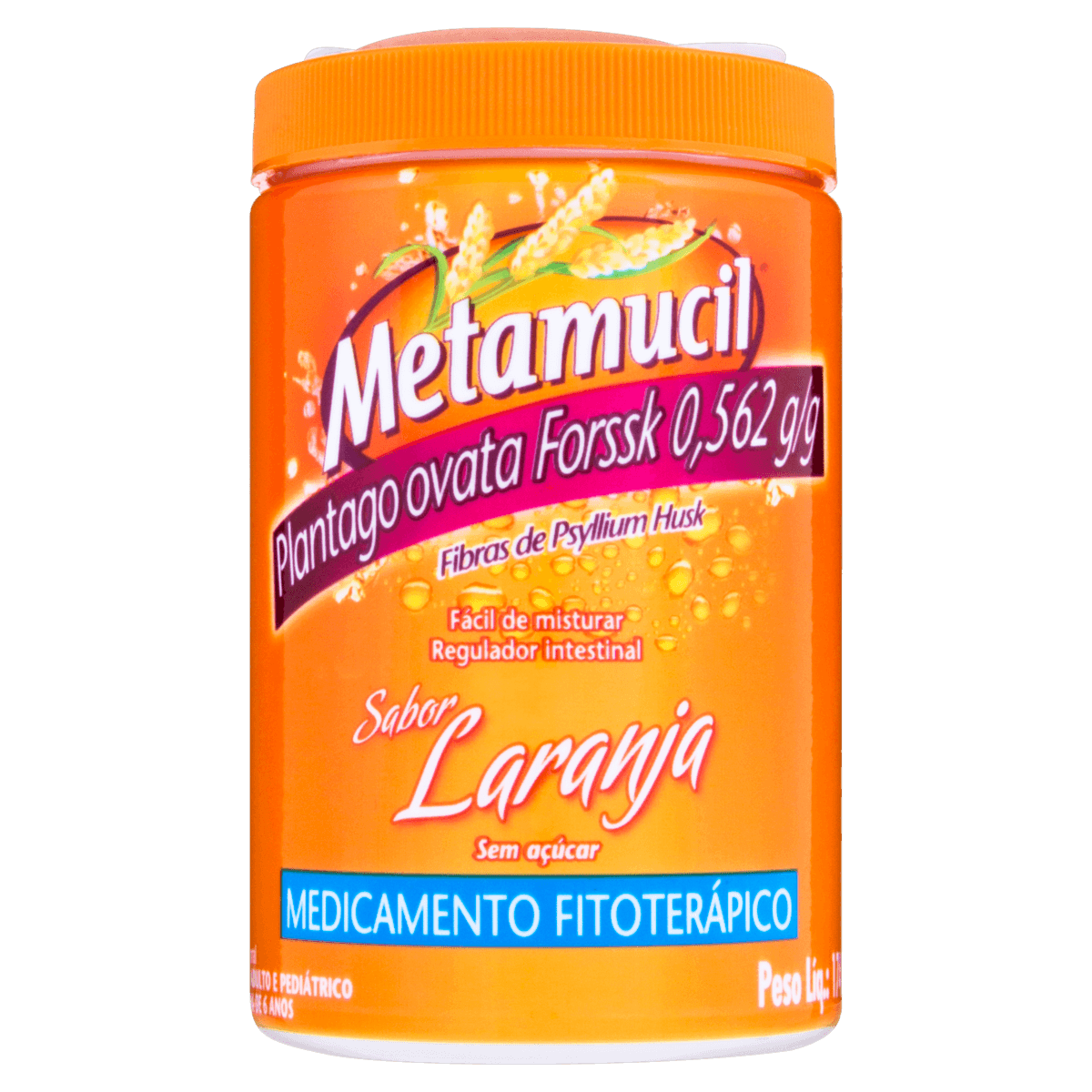 Metamucil 0.562G/G Pó para Solução Oral   Frasco com 174g